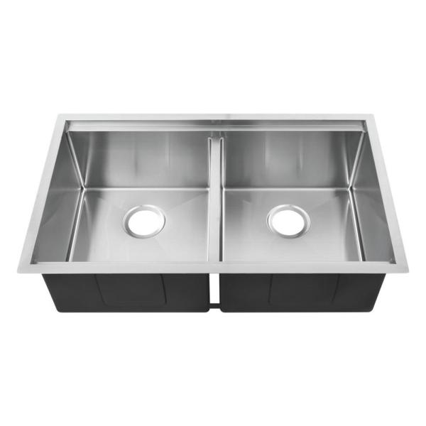 Buy cheap Modern Style Double Bowl Stainless Steel Sink Undermount For Kitchen from wholesalers