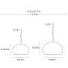Buy cheap Nordic lamps lanterns Denmark restaurant modern minimalist lamp fluid glass pendant lamp(WH-GP-115) from wholesalers