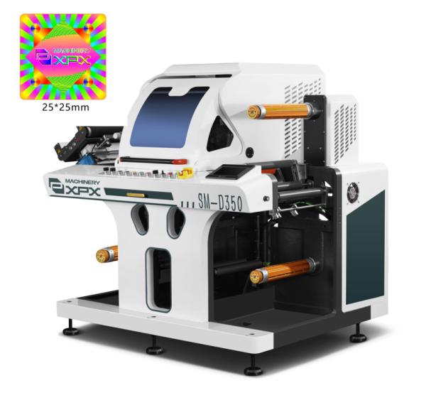 Buy cheap Industries Small Laser Label Die Cutting Machine 1000m Max Rewinding from wholesalers