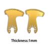Buy cheap Deyi Golden Oscillating Saw Tile Concrete Blade 35mm To 88mm from wholesalers