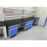 Buy cheap Chemistry Lab Workbench Stainless Steel PP Steel Fire Resistant Laboratory Worktable Manufacturer With Multiple Cabinets from wholesalers