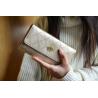 Buy cheap 2016 new winter fashion trend embroidery Ms. clamshell Lingge long wallet from wholesalers