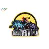Buy cheap Stock Design Embroidered Animal Patches , Beautiful Dinosaur Embroidered Patches from wholesalers