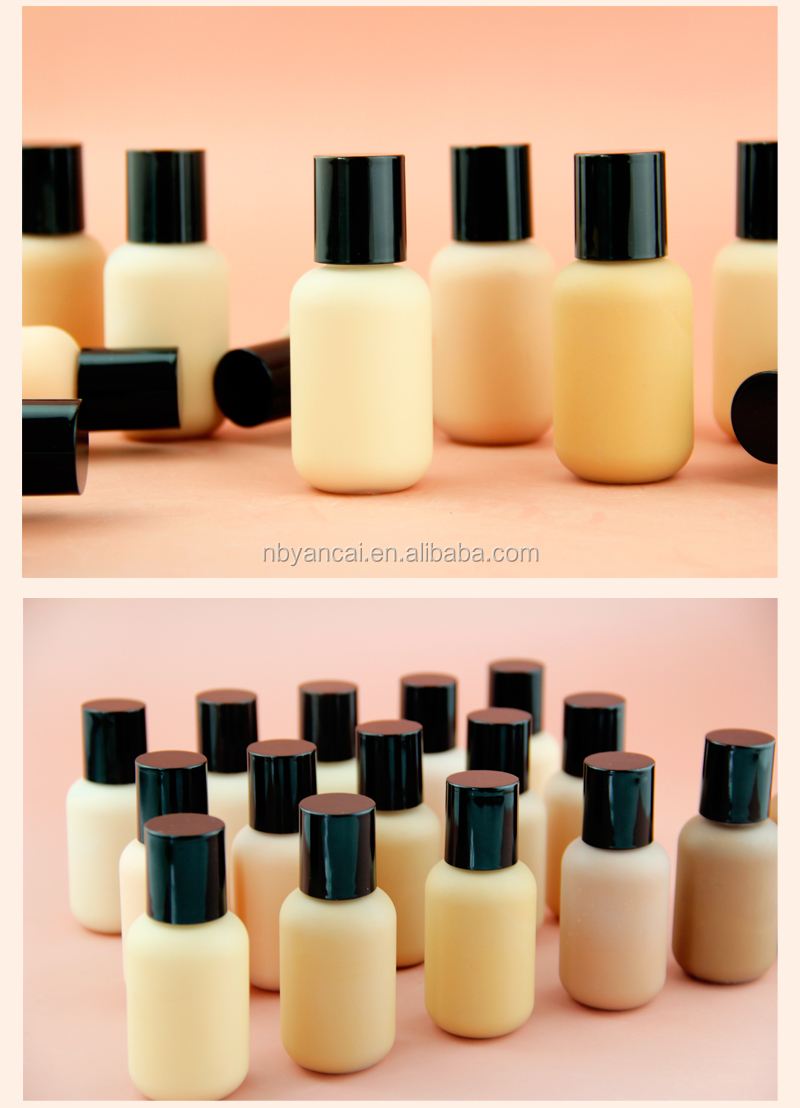 Custom Logo Makeup Velvet Matter Finish Liquid Foundation Private Label Facial Liquid Make Up Full Coverage Foundation
