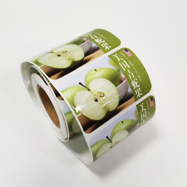 Buy cheap Synthetic Paper Vinyl Waterproof Seafood Fish Packaging Labels For Cold Storage from wholesalers