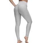 OEM Bum Lifting Anti Cellulite Leggings , Patterned Fitness Leggings For Women