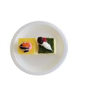 Buy cheap 7 Inch 8g 50pcs/Bag Bio Food Packaging Plate product