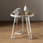 Detachable Waterproof Custom Acrylic Furniture Lucite Round Acrylic Bathroom