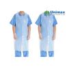 Buy cheap Unimax Medical LDPE Blue Plastic Aprons CE FDA from wholesalers