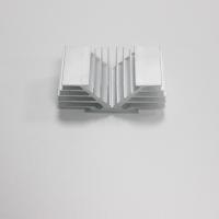Buy cheap Rustproof AL6063 Heatsink Extrusion Profiles , Durable Anodized Aluminum Heat product
