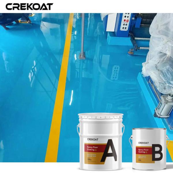Buy cheap High Gloss Finish Industrial Epoxy Floor Coating Withstand Heavy Traffic from wholesalers