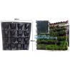 Buy cheap folding retain moisture, indoor outdoor high quality hanging flower bags,4 Pockets Permeable Non-woven fabric 26x65cmx1m from wholesalers