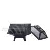 Buy cheap 2 in 1 Outdoor Garden Charcoal Fire Pit Brazier with Square Barbecue 46.5*46.5*347cm from wholesalers