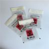 Buy cheap Air Transport 95kPa Specimen Bags With Absorbent Pocket Sleeve from wholesalers