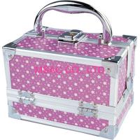Buy cheap Fashion Portable Aluminium Cosmetic Case Elegant Outside Surface Wear Resistant product