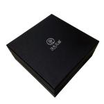 Rectangle Shaped Paper Packaging Box 2 Piece Gift Boxes With Lids Silver Logo