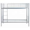Buy cheap Heavy Duty Steel Bunk Beds Student Size Double Decker Bed ISO9001 from wholesalers