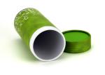 Tea Herb Paper Tube Packaging Flexible Gloss / Matt Lamination
