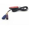 Buy cheap GPS + 4G Combine 2 In 1 Antenna Fakra Connector RG174 2M Length In Black from wholesalers