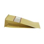 stand up zip pouch brown Kraft paper bags dried food packaging bags with window