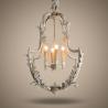 Buy cheap White rustic wrought iron chandelier (WH-CI-48) from wholesalers
