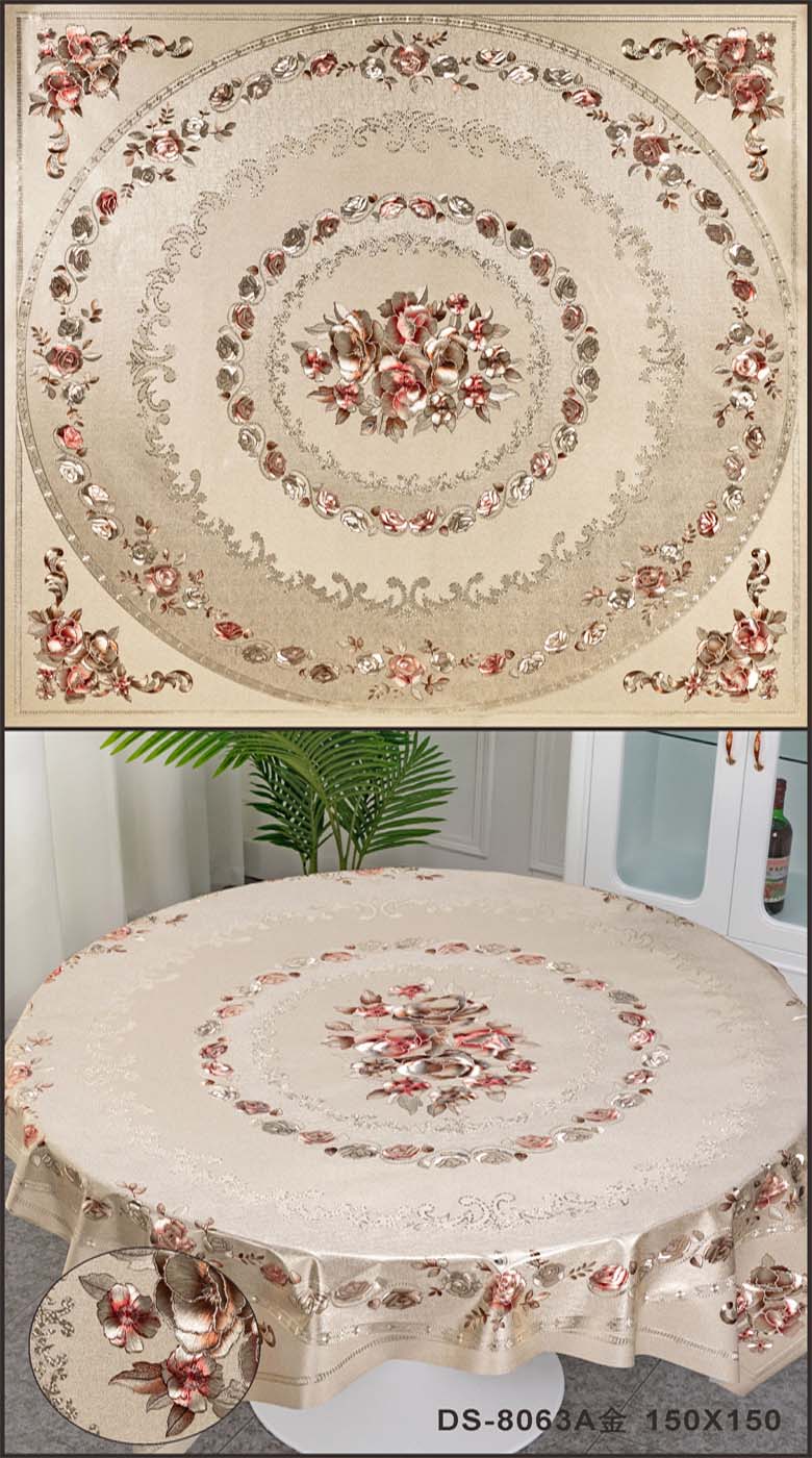 Directly Sell PVC Polyester Tablecloth for Home Party Office Hotel Shop Restaurant