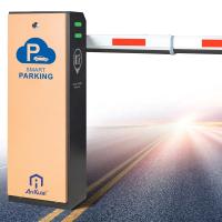 Buy cheap Electric 110V LPR Parking System DC 24V , Automatic Traffic Boom Barrier Fast product