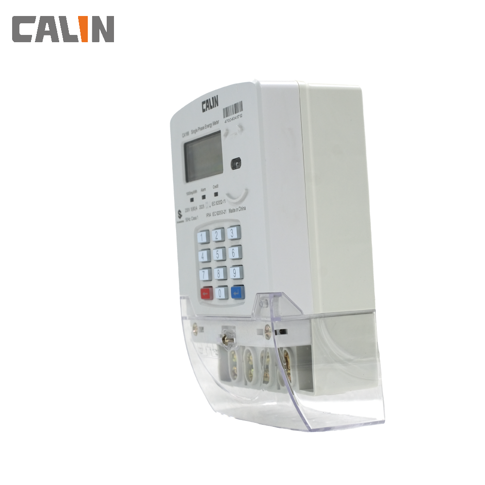 Buy cheap STS Single Phase Electricity Meter With PLC / RF Communication from wholesalers