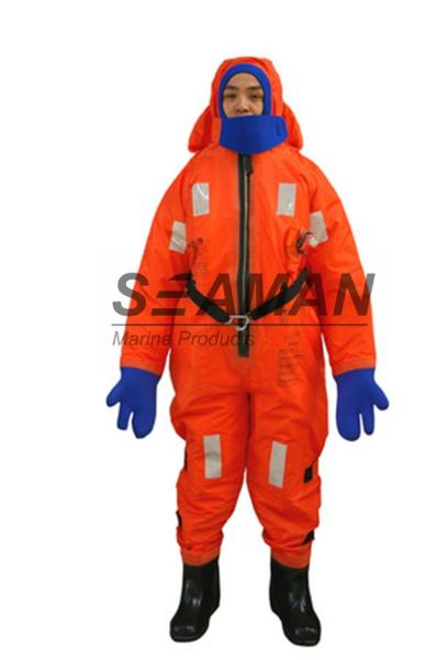 Buy cheap Polyester Flotation Suit Marine Insulated Immersion Suit For Survival At Sea from wholesalers