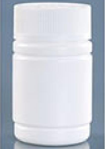 Buy cheap Solid Plastic Medicine Bottles , White HDPE Plastic Bottle 60g Volume from wholesalers