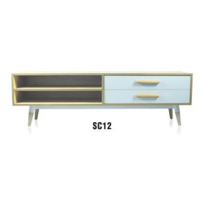 Buy cheap North Europe style wood home buffets furniture TV cabinet from wholesalers