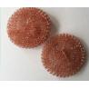 Buy cheap Environmental Friendly Copperized Stainless Steel Scrub , Anti Mildew Metal Pot Scrubbers from wholesalers