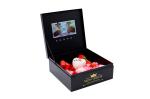 LCD screen magnetic gift box luxury greet video gift package for wedding