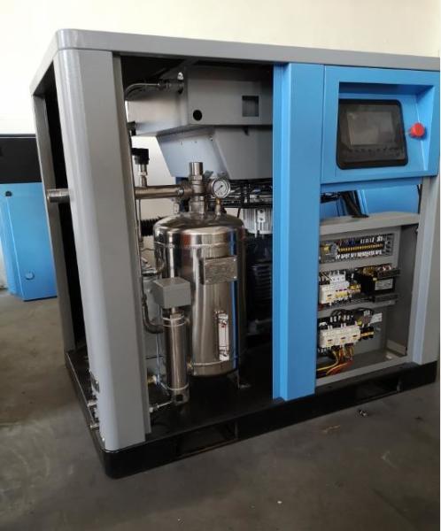 Buy cheap 30 Hp Rotary Oil Free Screw Compressor Air 8 Bar 22KW 72dB from wholesalers