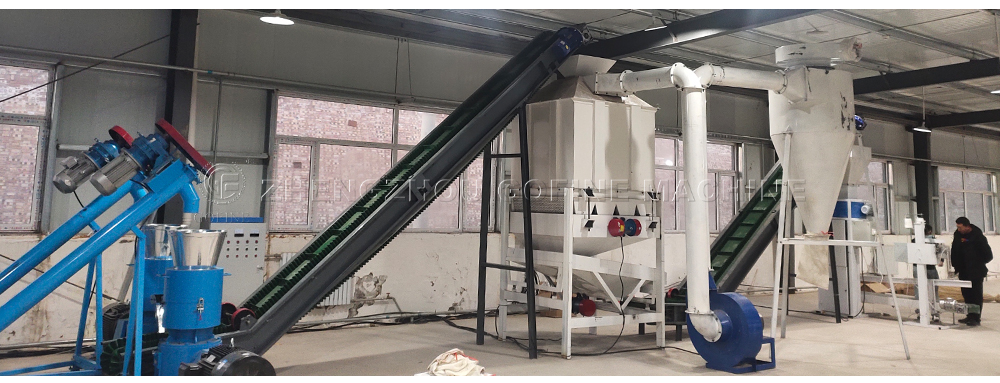 Counter Flow Pellet Cooler