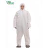 Buy cheap Personal Protective Hooded Waterproof Disposable Microporous Coverall from wholesalers