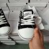 Buy cheap embroidered black High Top Canvas Shoes ladies canvas trainers In Stock from wholesalers