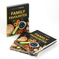 Buy cheap Custom Hardcover Book Printing Family Favorite Cook Recipe Book Printing product