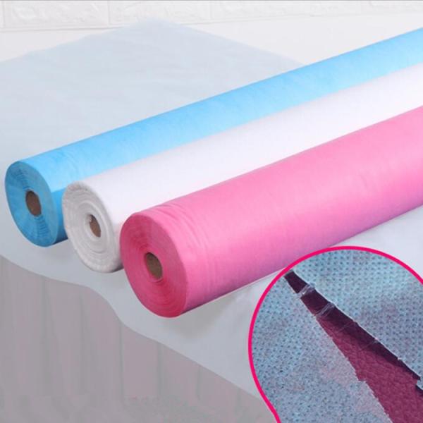 Buy cheap Disposable Precut PP Non Woven Bed Sheet Waterproof Massage Table Cover Roll from wholesalers