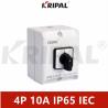 Buy cheap Electrical Changeover Cam Switch 4P 10A IP65 230-440V IEC standard from wholesalers