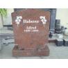 Buy cheap European style india red rose carved monuments from wholesalers