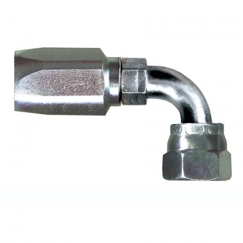 Buy cheap Anti Corrosive R16 Reusable Hydraulic Hose Fittings Right Angle Hose Connector from wholesalers