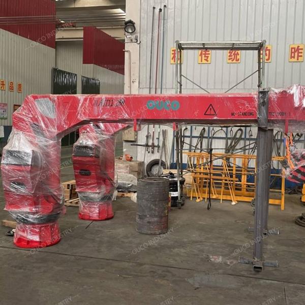 Buy cheap Versatile 0.65 Ton Small Telescopic Crane For Fishing Boats from wholesalers