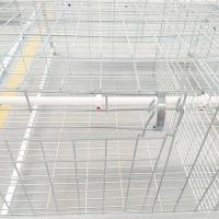 Buy cheap Waterproof 380V Broiler Chicken Cage Hot Galvanized Surface 20 - 25 Years product