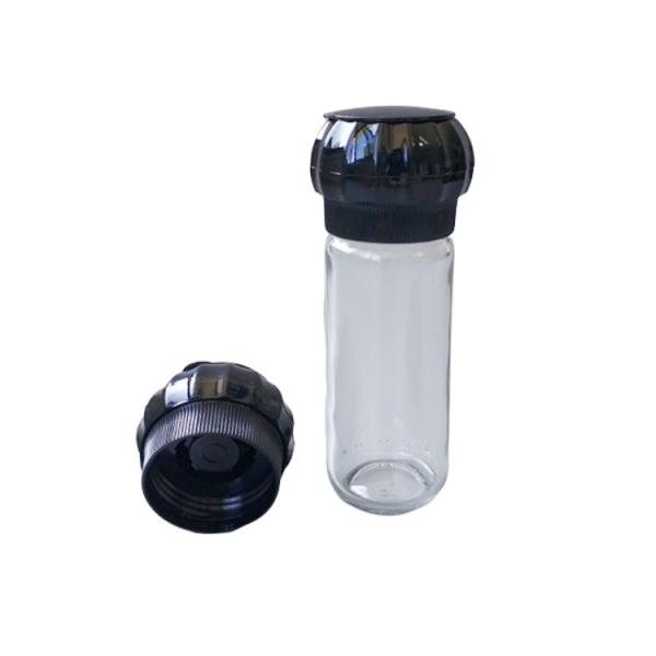 Buy cheap Glass Jar 100ml 135mm 146g Plastic Pepper Grinder Mill from wholesalers