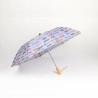 Buy cheap 21 Inch Collapsible Two Fold Umbrella With Wood Handle And NBA Team Printing from wholesalers