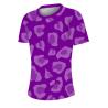 Buy cheap Body Length 60cm Ladies Athletic Teamwear Round Neck T Shirt For Marathon from wholesalers