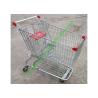 Buy cheap American Style Supermarket Shopping Wire Cart / Customized Carbon steel Hand Trolley from wholesalers