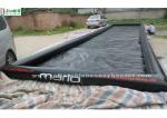 Buy cheap Water Sports Long Large Inflatable Pool with 0.9mm PVC Tarpaulin , Black from wholesalers