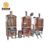 Buy cheap 10HL Red Copper Beer Brewing Kit , Electric / Steam Heated Beer Fermentation Equipment from wholesalers